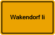 Grundbuchauszug Wakendorf Ii